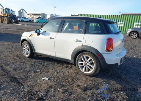 2013 Mini Countryman Cooper z USA, uszkodzony, nr VIN WMWZB3C5XDWM09567